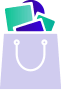 icon of a full shopping bag