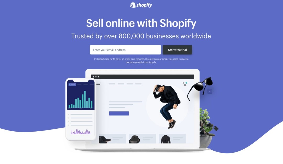 shopify free trial